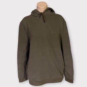 Goodfellow Men’s Medium Brown Knit Pullover Hoodie NWT